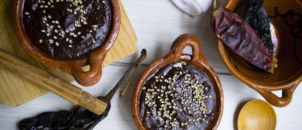 Mole vegano, te va a encantar